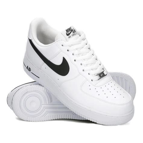 nike air force schwarz weiss herren|zalando air force 1 sneaker.